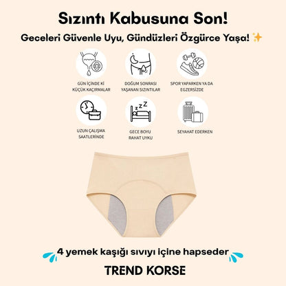 Trend Korse™ Sızdırmaz Külot