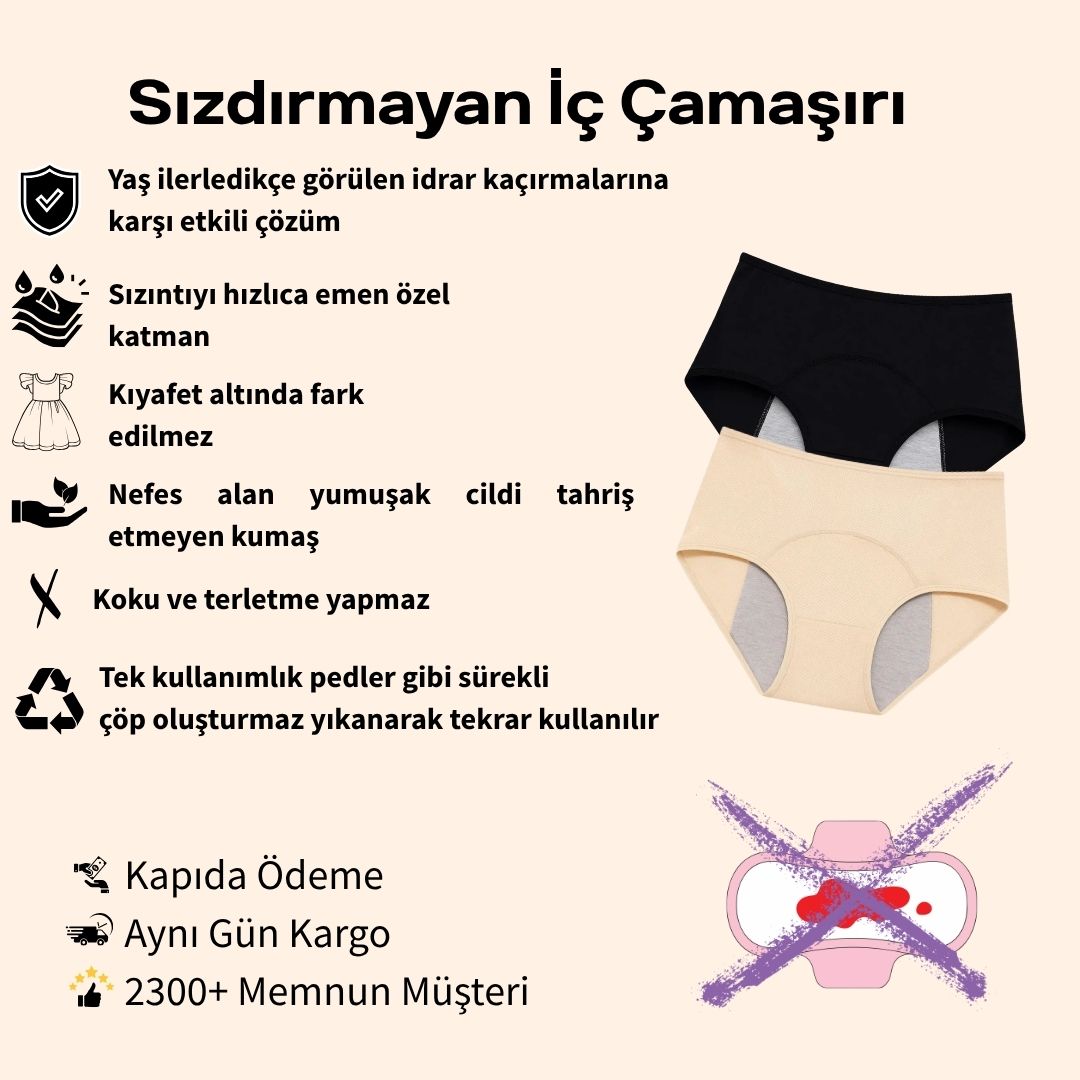 Trend Korse™ Sızdırmaz Külot